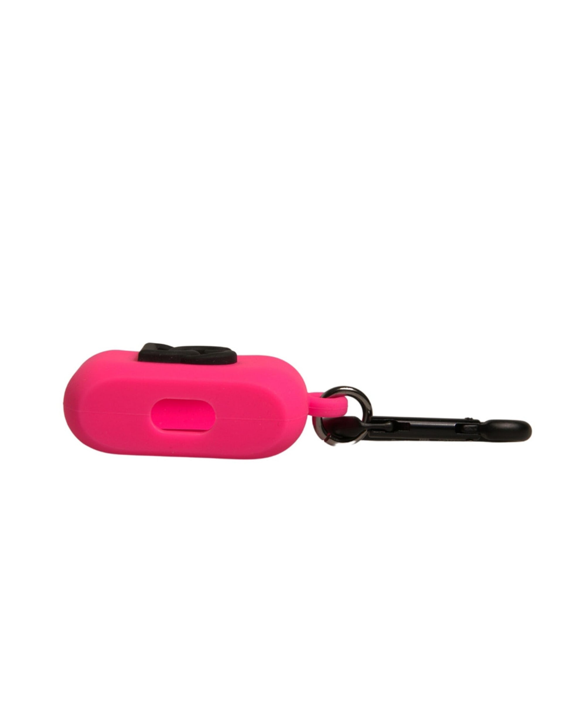 Dolce & Gabbana Pink Silicone Rubber Logo Embossed Airpods Case Dolce & Gabbana
