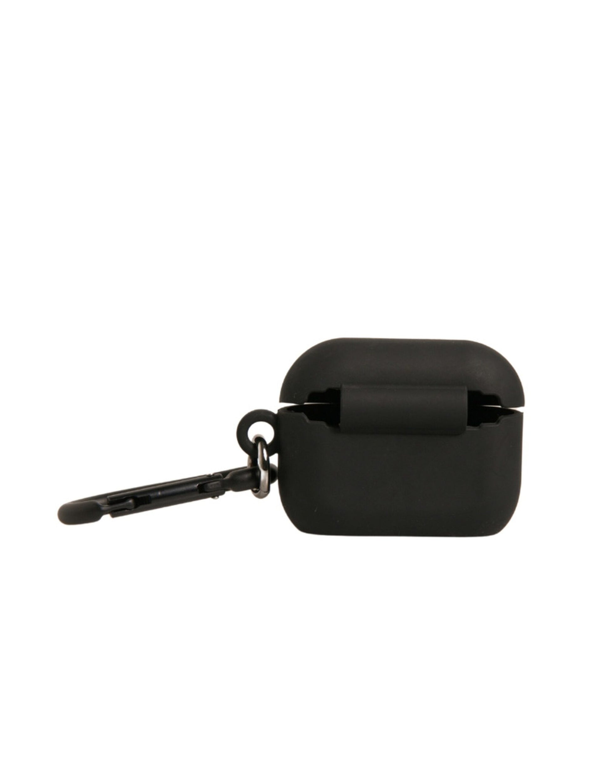 Dolce & Gabbana Black Silicone Rubber Logo Embossed Airpods Case Dolce & Gabbana