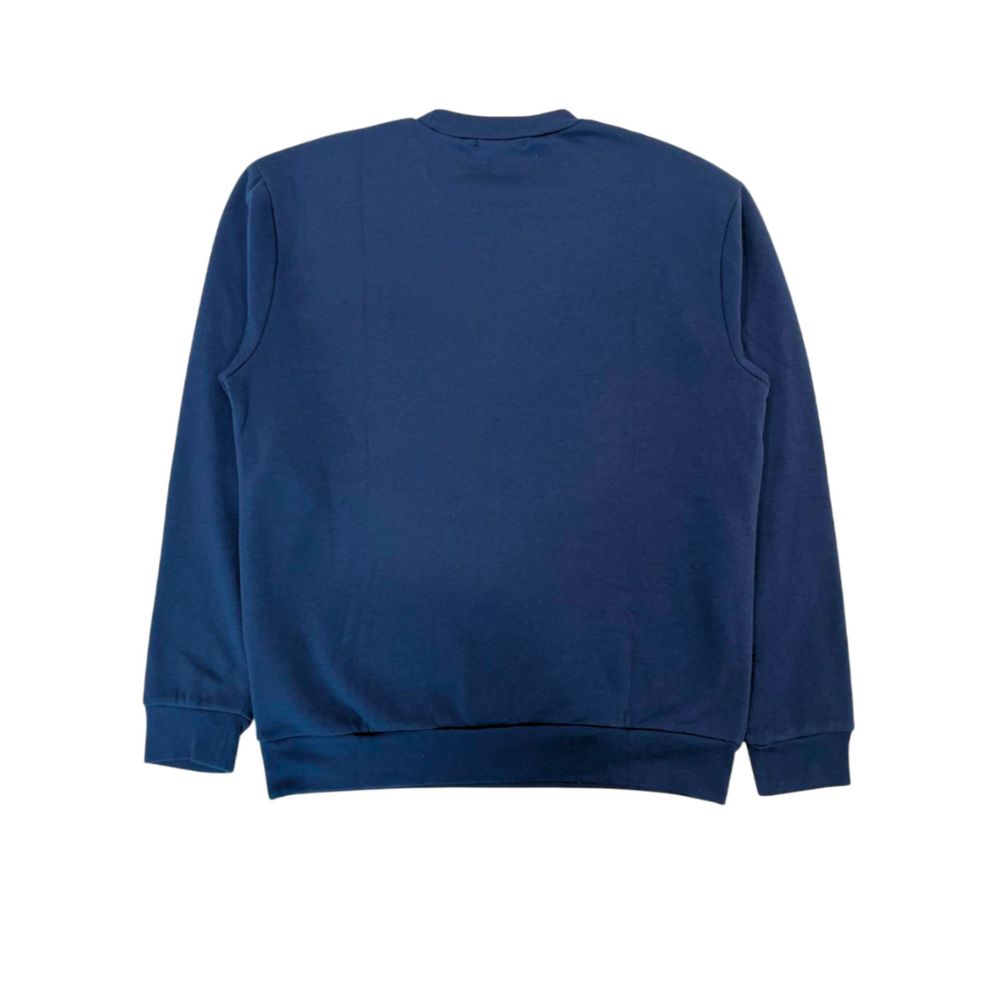 Cavalli Class Blue Polyester Men Sweater Cavalli Class