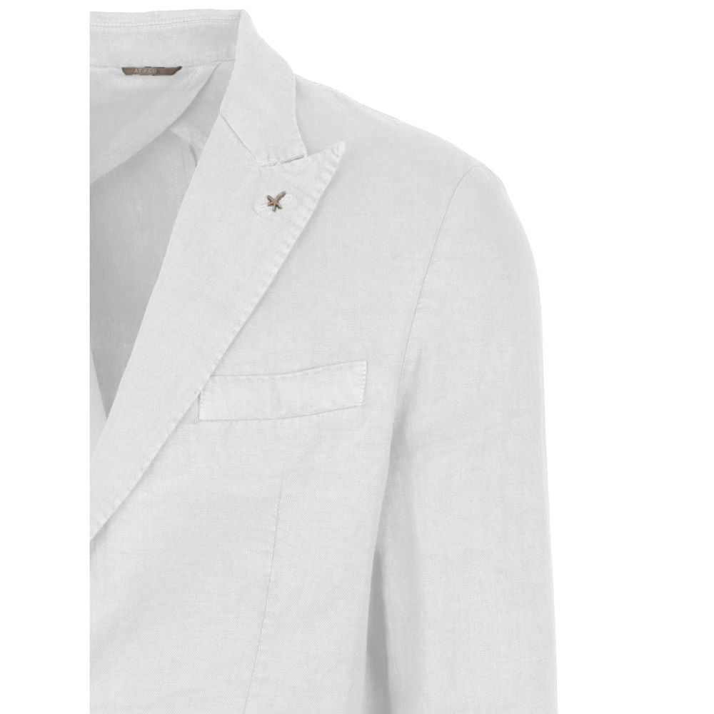 AT.P.CO White Linen Blazer AT.P.CO
