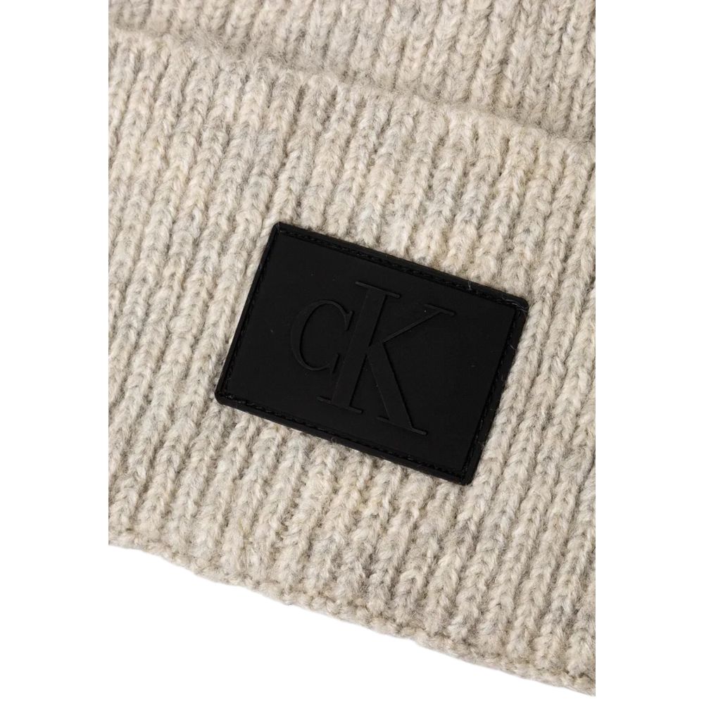 Calvin Klein Jeans Gray Marabou Caps Baseball Hat Calvin Klein Jeans