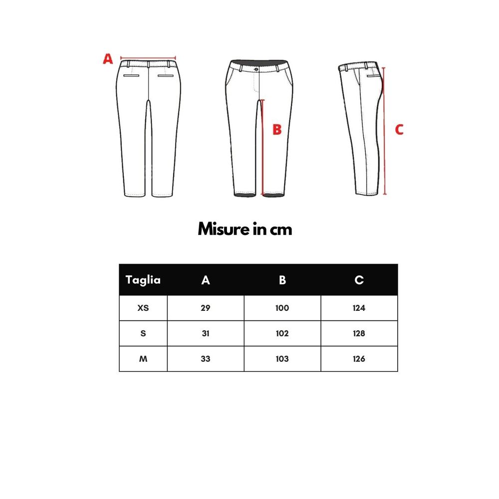 Dsquared² Red Cotton Flared Pant Dsquared²