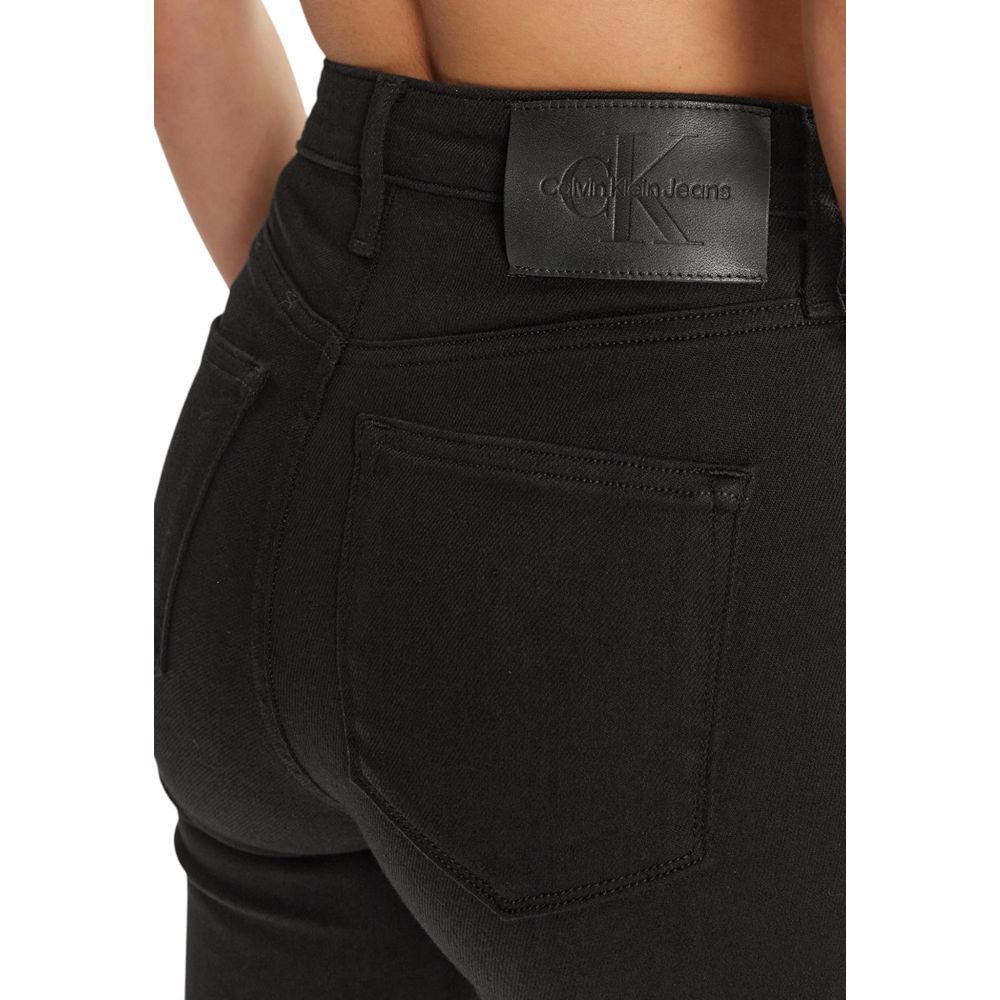 Calvin Klein Jeans Black Cotton Skinny Jean Calvin Klein Jeans