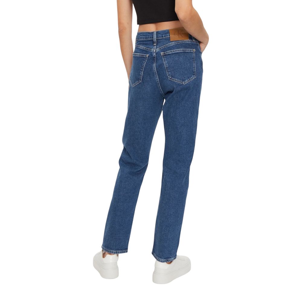 Calvin Klein Jeans Blue Cotton Slim Fit Jean Calvin Klein Jeans