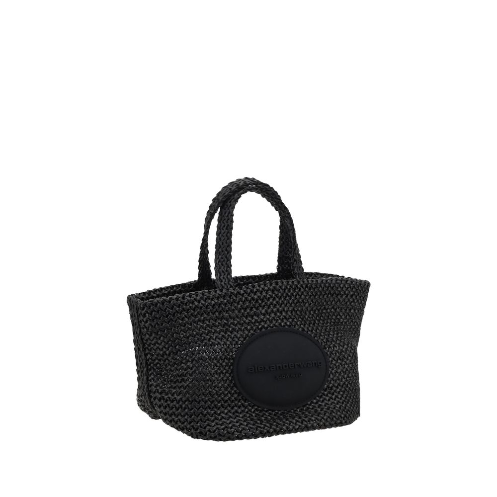 Alexander Wang Punch Small Raffia Handbag Alexander Wang