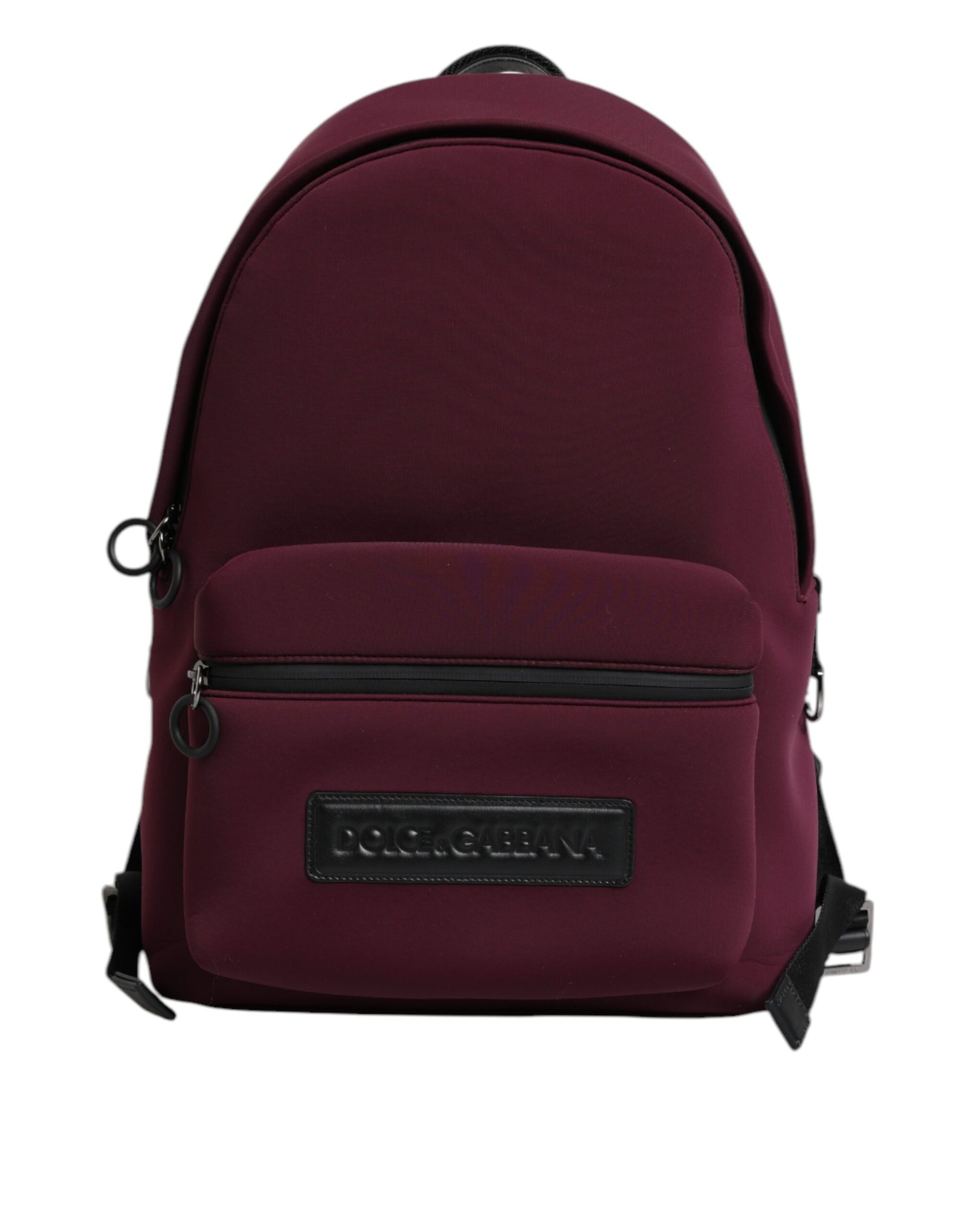 Dolce & Gabbana Burgundy Montreale Tecnico Textile Men Backpack Bag Dolce & Gabbana