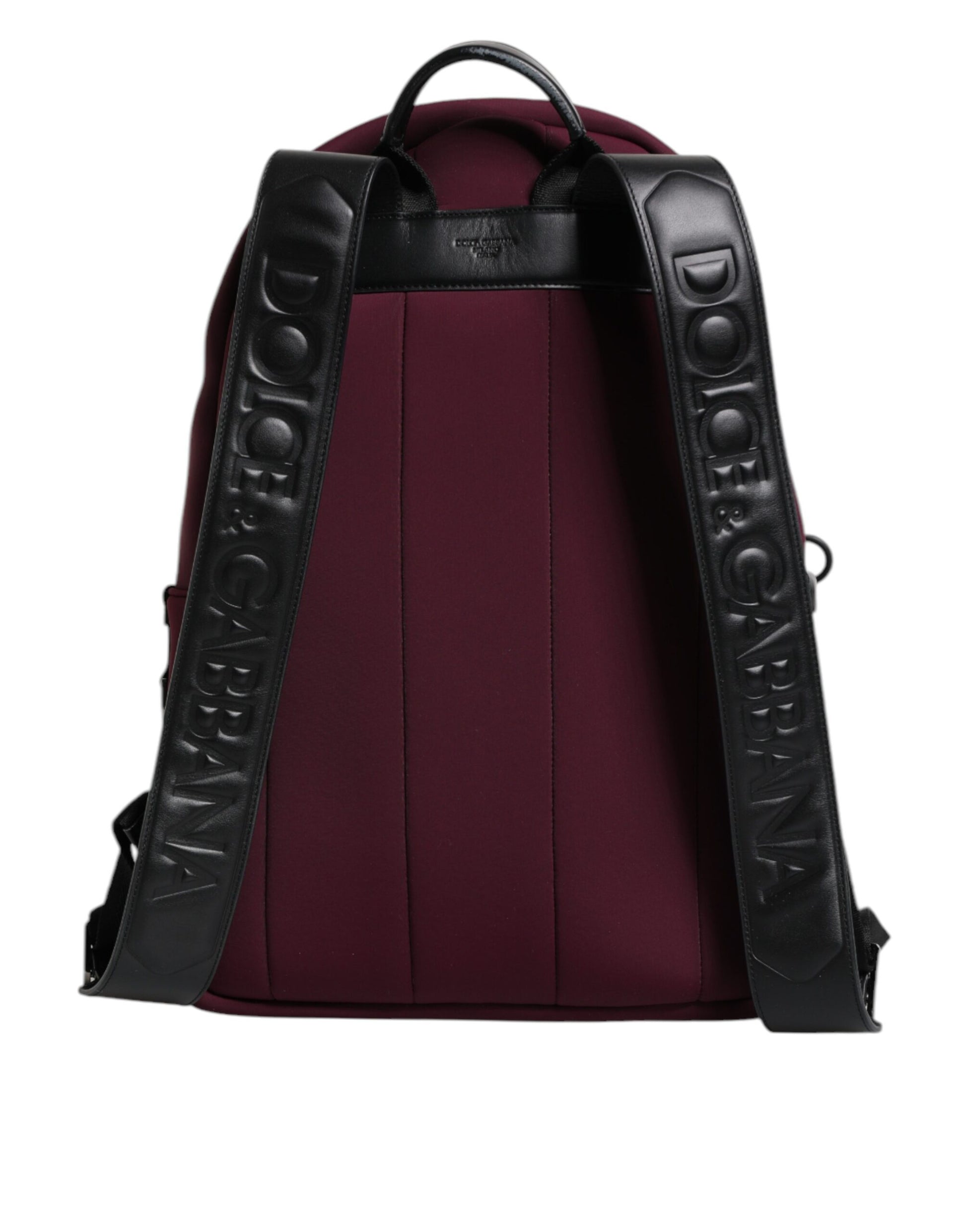 Dolce & Gabbana Burgundy Montreale Tecnico Textile Men Backpack Bag Dolce & Gabbana