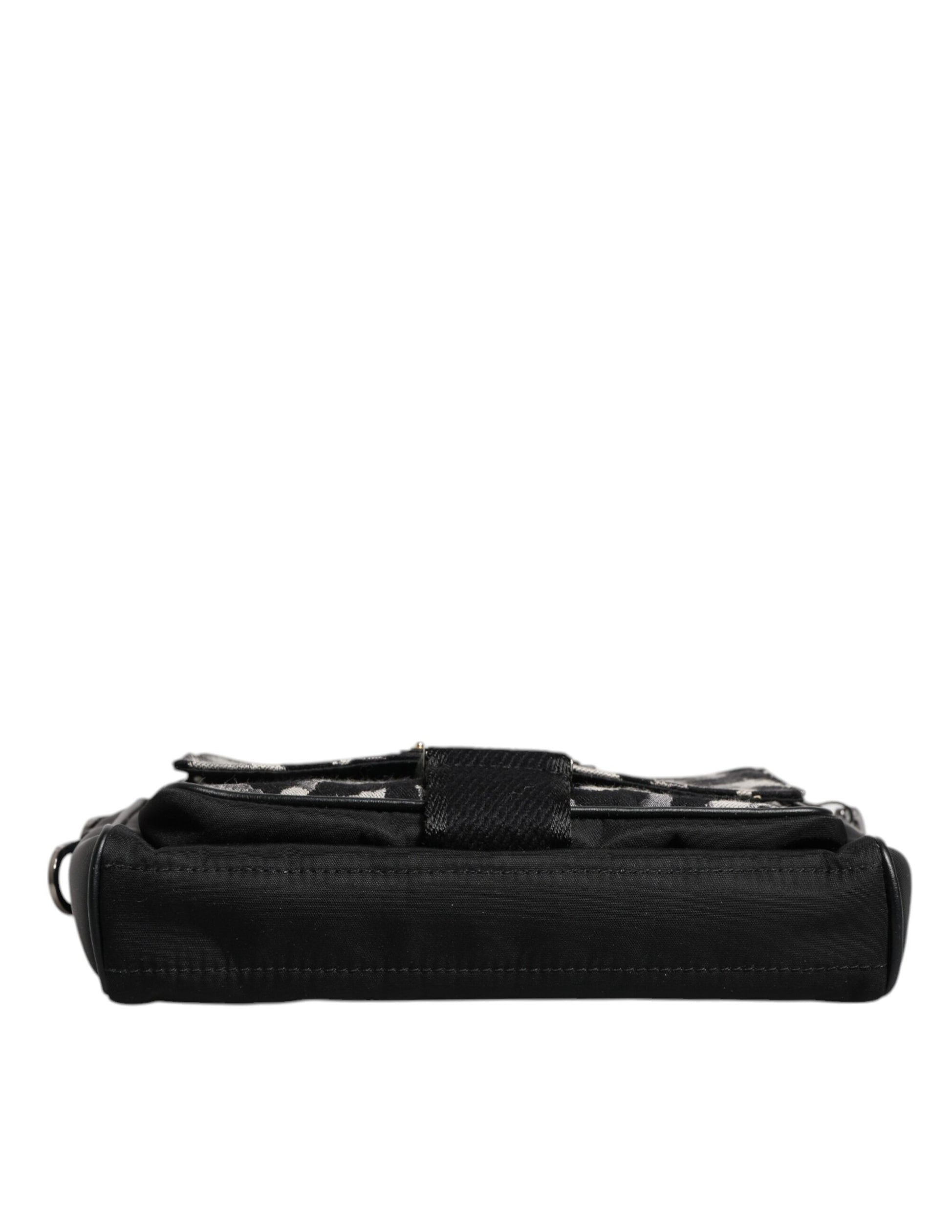 Dolce & Gabbana Multicolor Leopard Jacquard Crossbody Bag Dolce & Gabbana