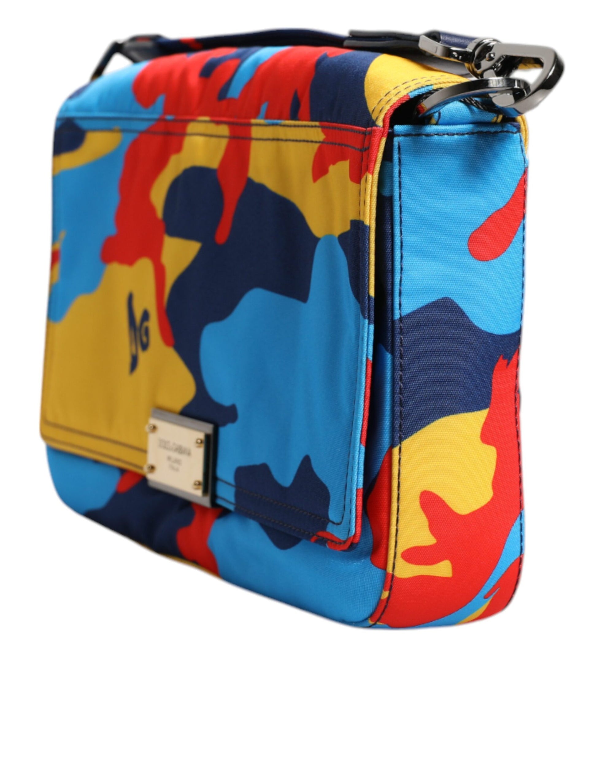 Dolce & Gabbana Multicolor Camouflage Nylon Crossbody Bag Dolce & Gabbana