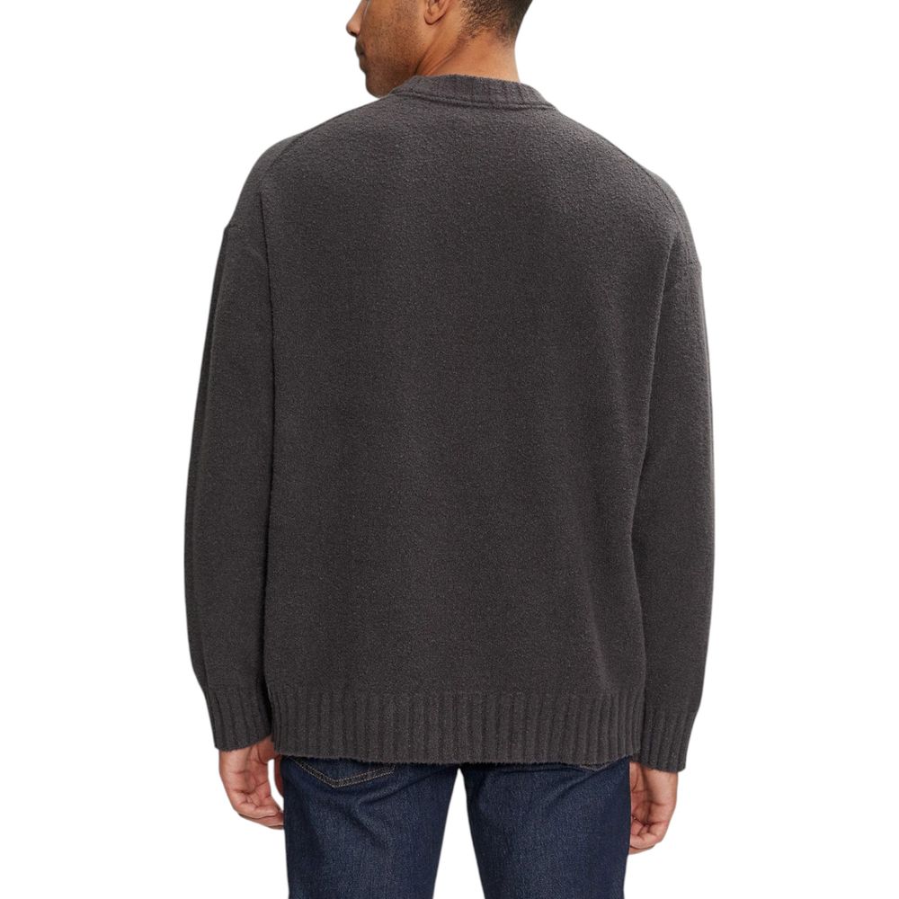 Calvin Klein Jeans Gray Cotton Sweater Calvin Klein Jeans