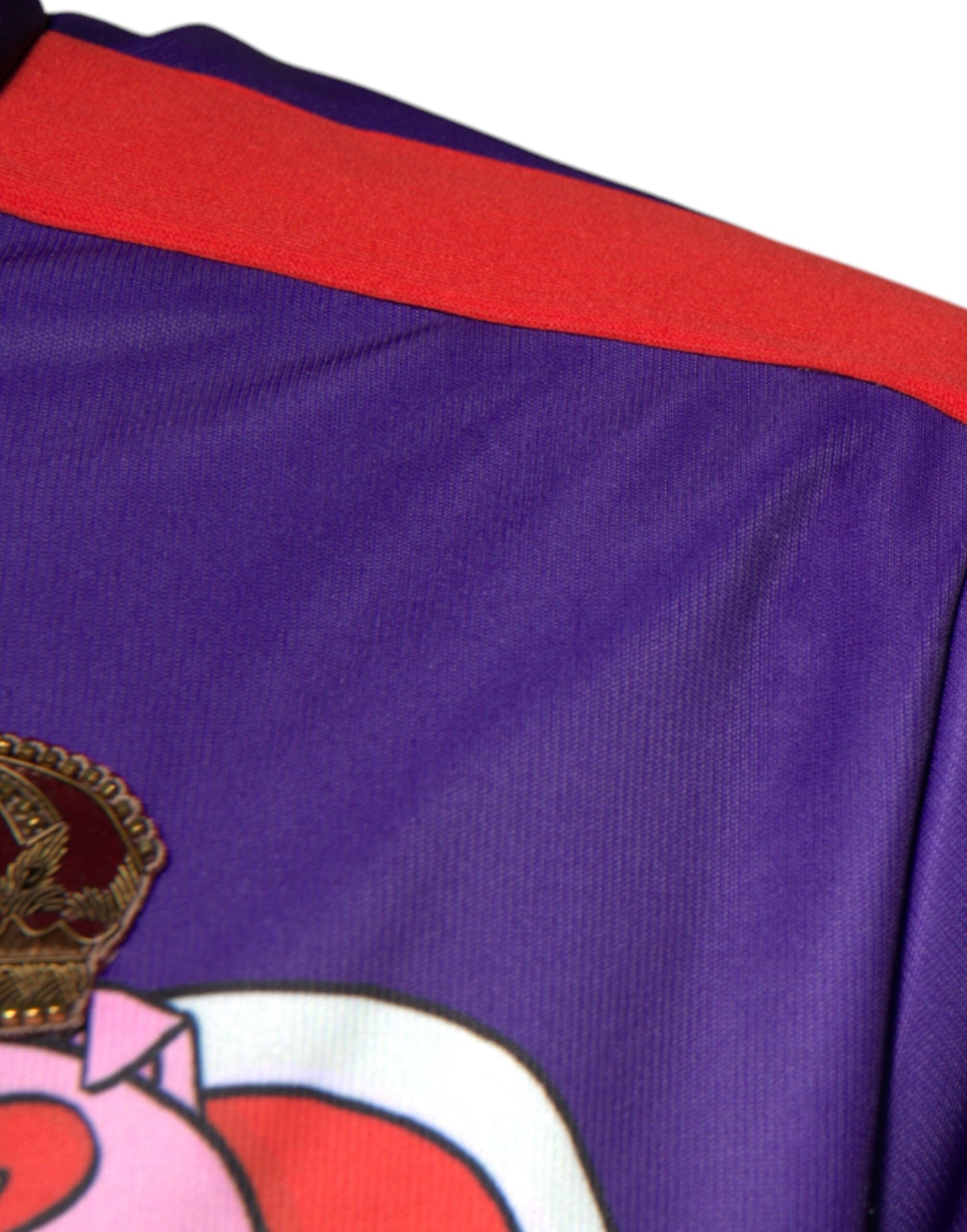 Dolce & Gabbana Purple Year Of The Pig Full Zip Bomber Sweater Dolce & Gabbana