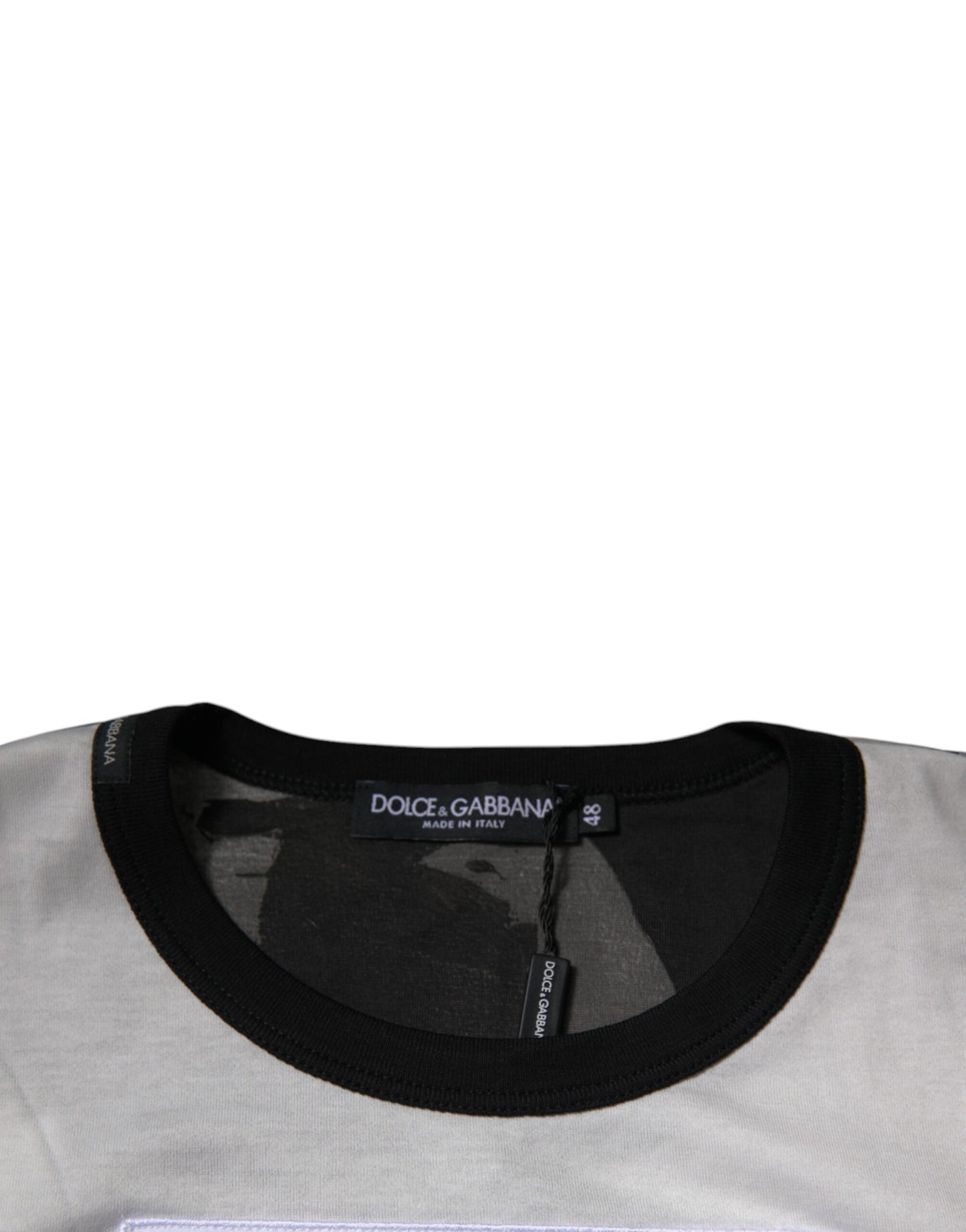 Dolce & Gabbana Multicolor Camouflage Crew Neck T-shirt Dolce & Gabbana