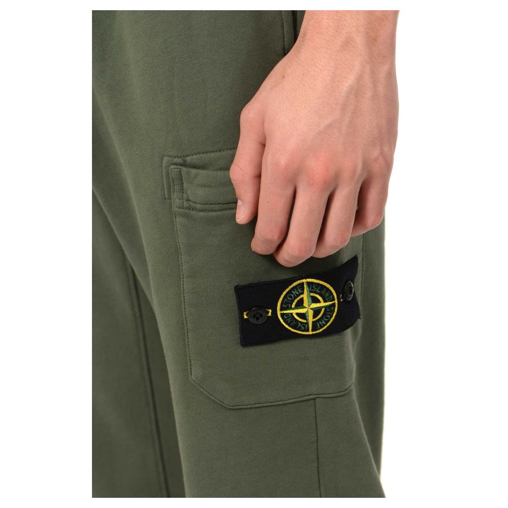 Stone Island Beige Cotton Men's Pants Stone Island