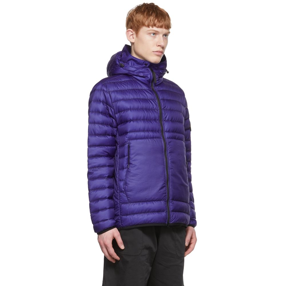 Stone Island Purple Nylon Jacket Stone Island