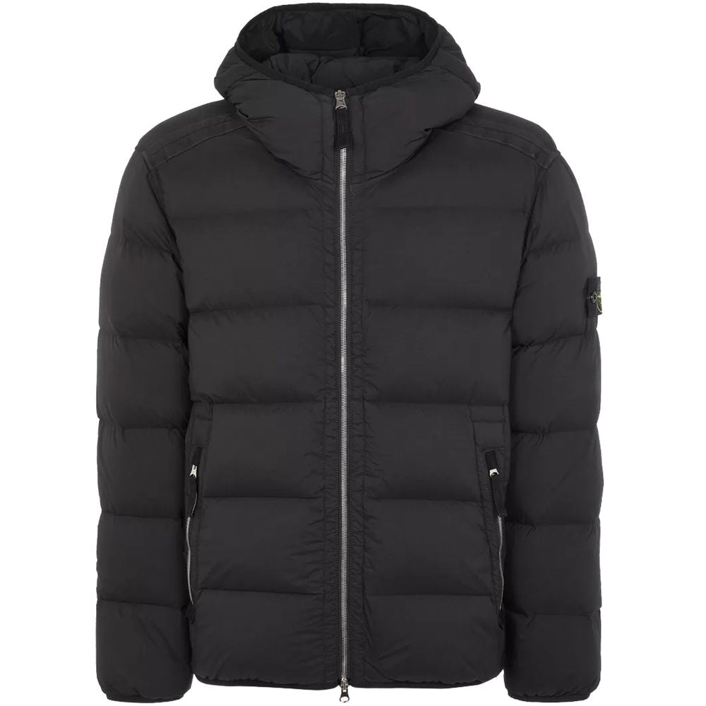 Stone Island Black Nylon Jacket Stone Island