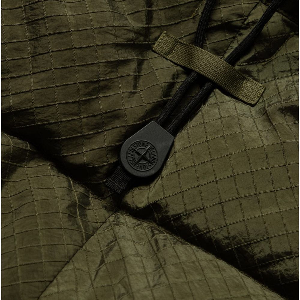 Stone Island Green Nylon Jacket Stone Island