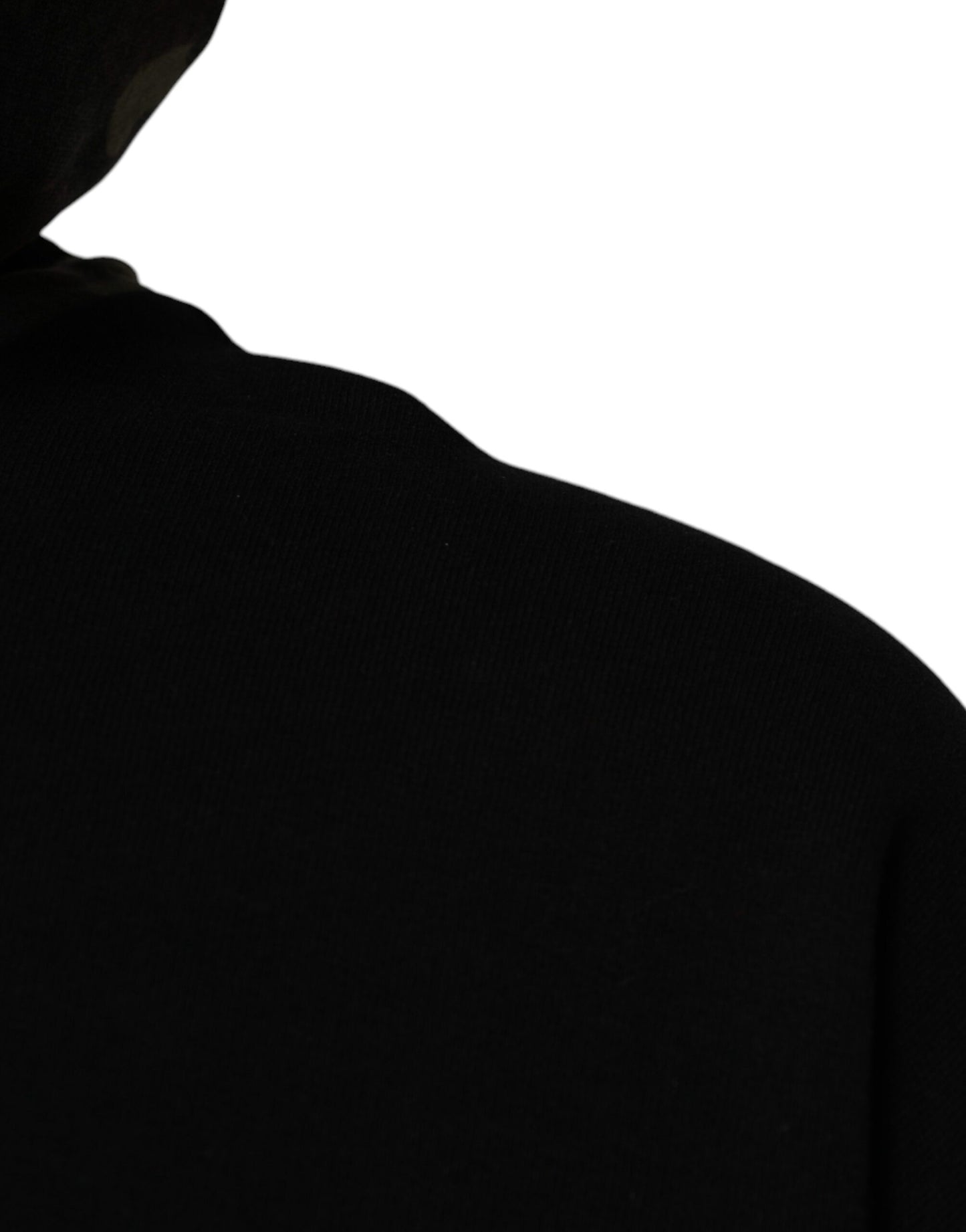 Dolce & Gabbana Black Camouflage Hooded Sweatshirt Sweater Dolce & Gabbana