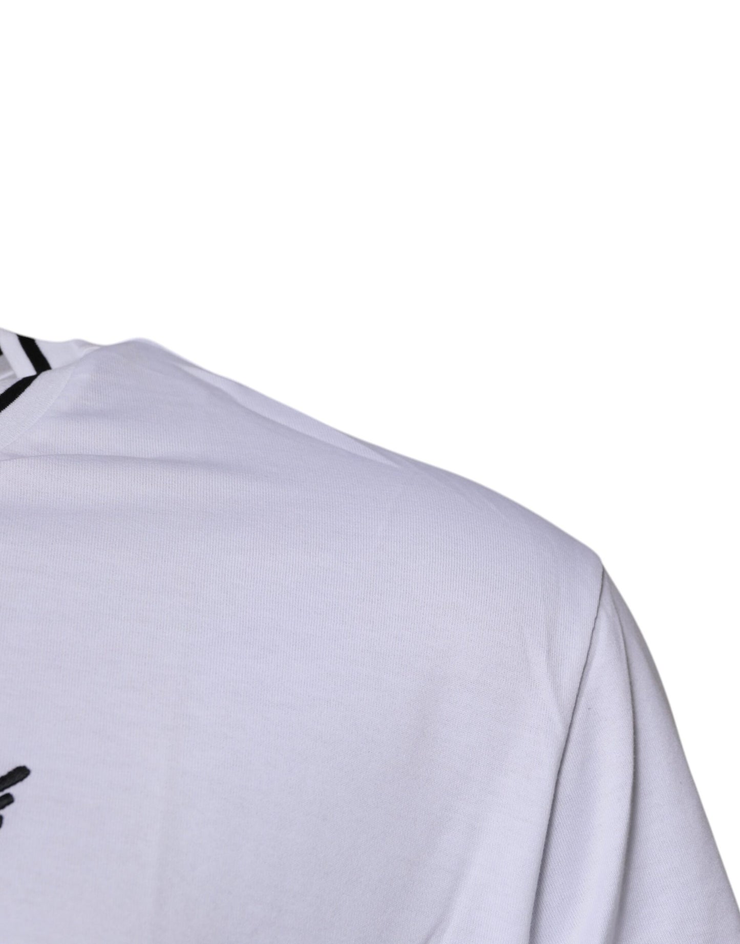 Dolce & Gabbana White Sacred Heart Short Sleeve T-shirt Dolce & Gabbana