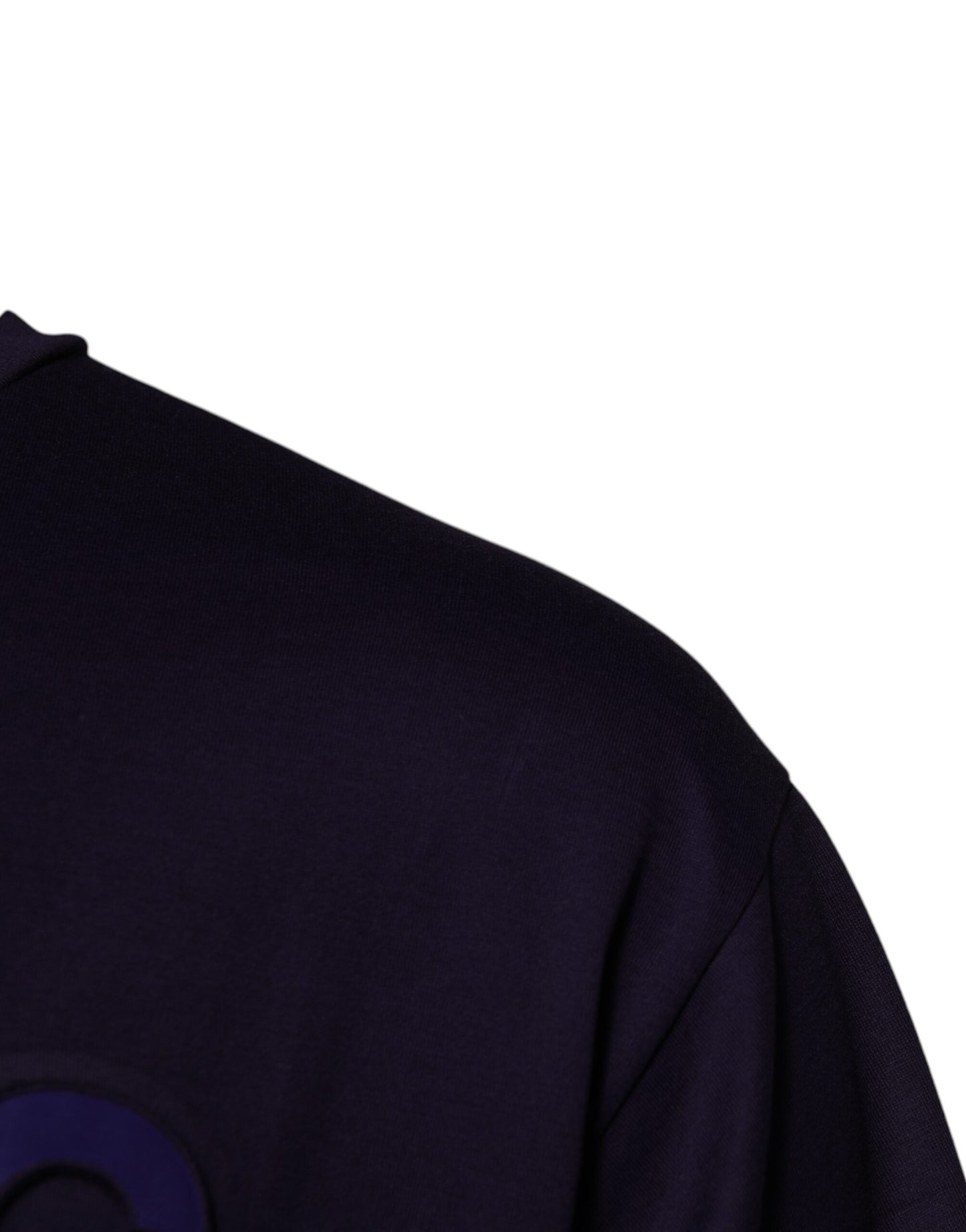 Dolce & Gabbana Navy Blue DG Logo Cotton Crew Neck T-shirt Dolce & Gabbana
