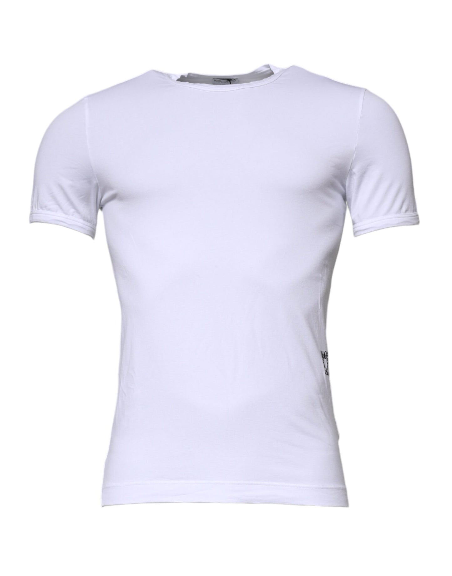Dolce & Gabbana White Cotton Stretch Crewneck Underwear T-shirt Dolce & Gabbana