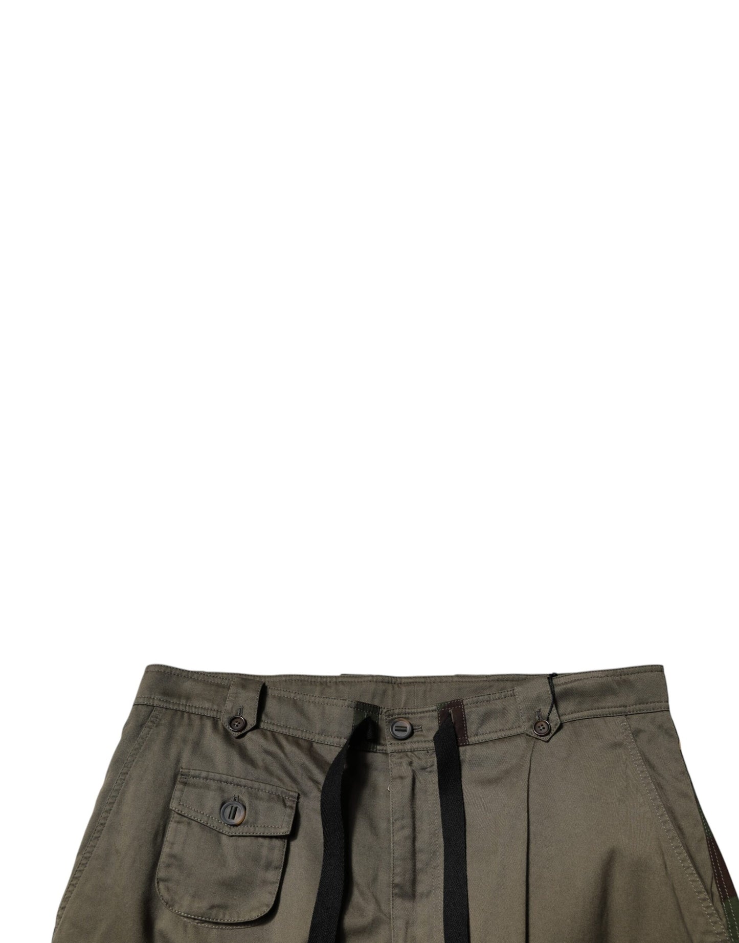 Dolce & Gabbana Multicolor Patchwork Camouflage Cargo Pants Dolce & Gabbana