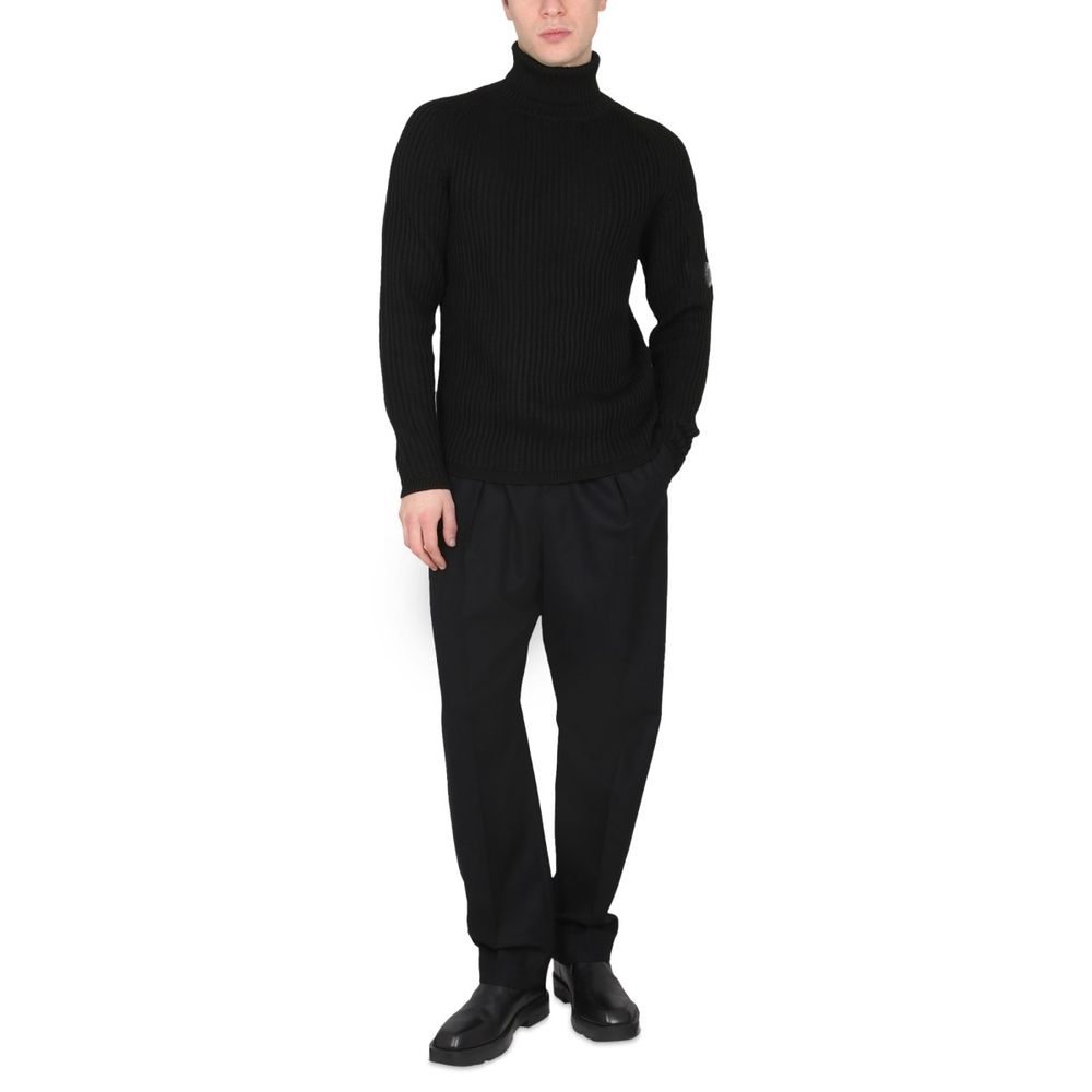 C.P. Company Black Wool Sweater C.P. Company
