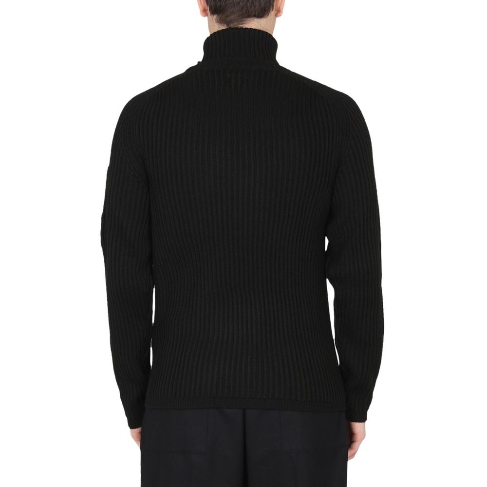 C.P. Company Black Wool Sweater C.P. Company