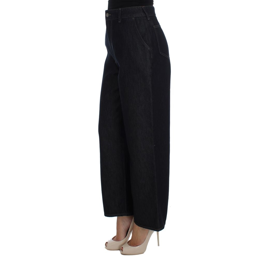 Dolce & Gabbana Blue Cotton Jeans & Pant Dolce & Gabbana