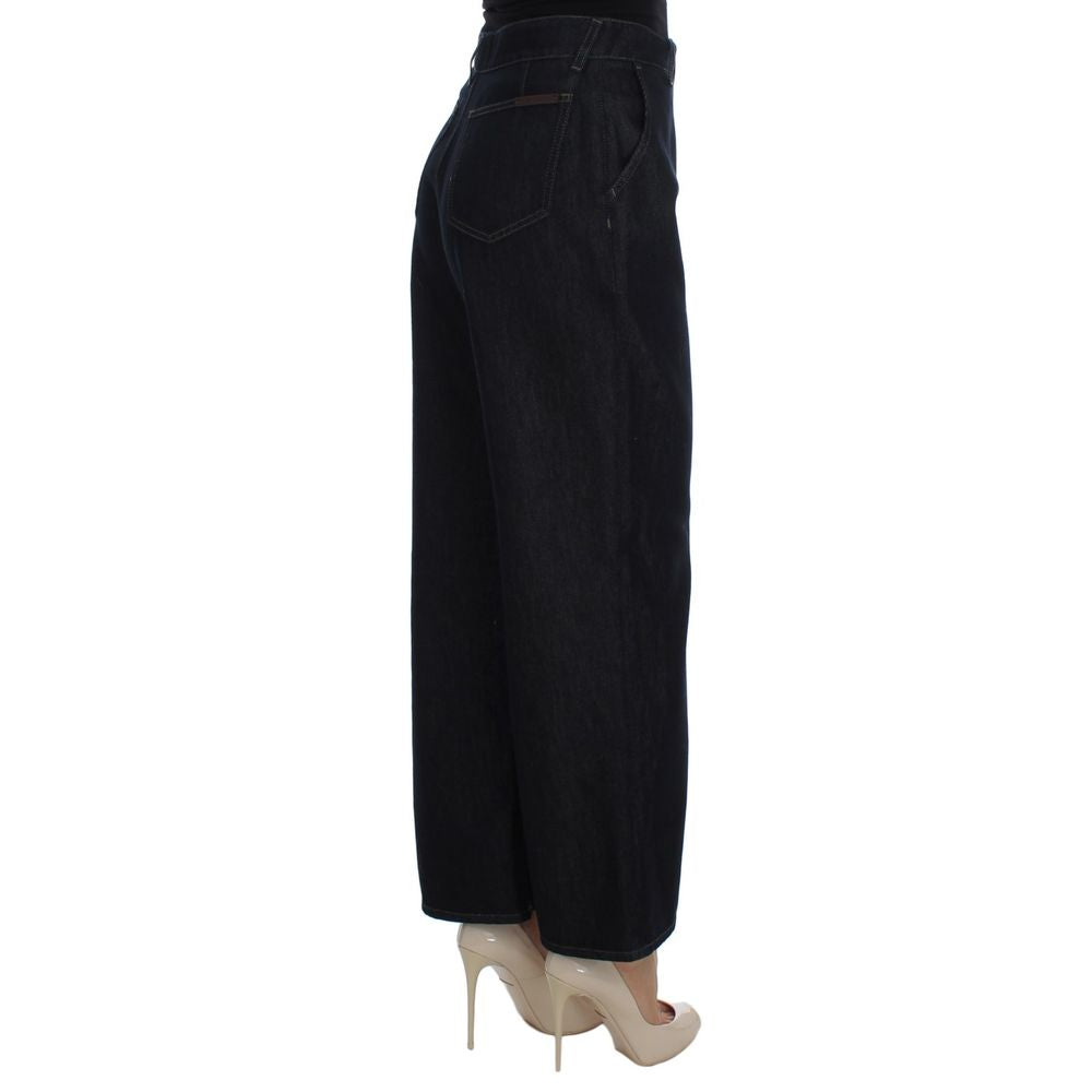 Dolce & Gabbana Blue Cotton Jeans & Pant Dolce & Gabbana
