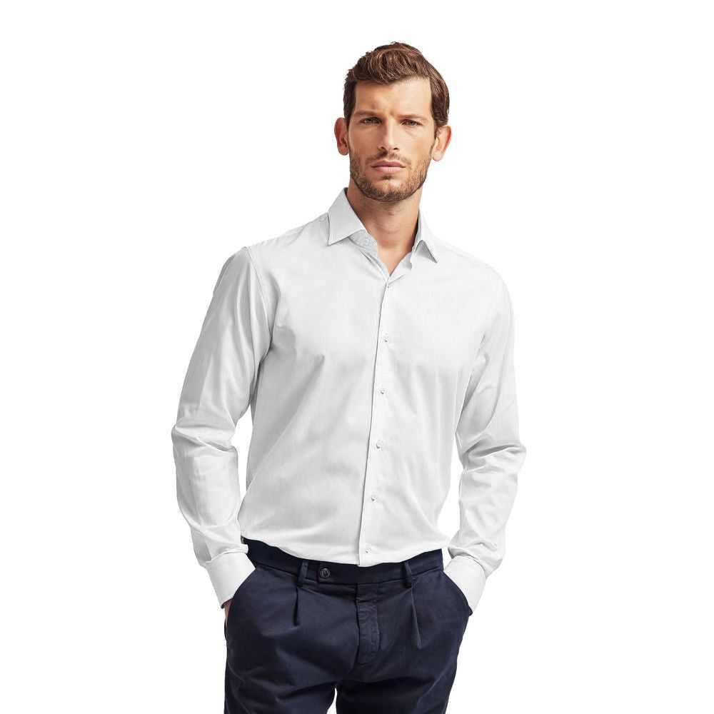 Ballantyne White Cotton Shirt Ballantyne