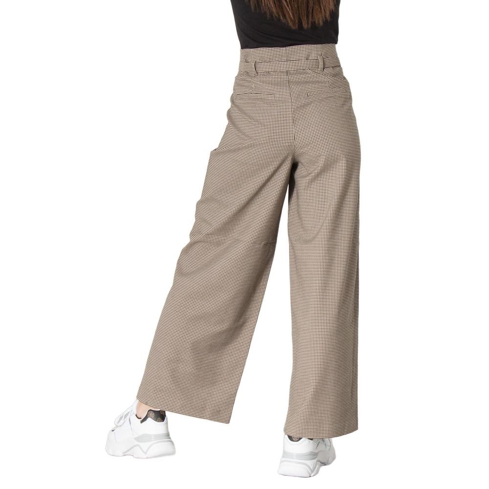 Only Beige Elastane Jeans & Pant Only