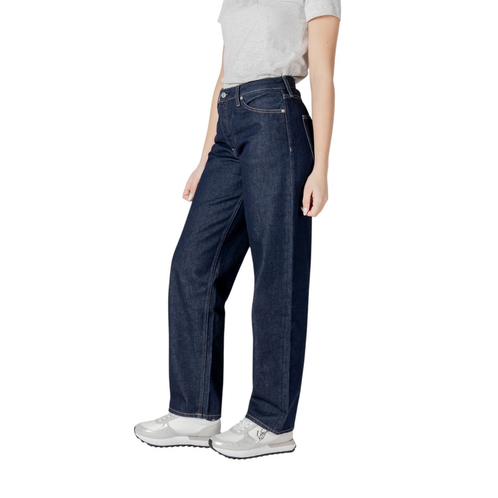 Calvin Klein Jeans Blue Cotton Relaxed Fit Jean Calvin Klein Jeans