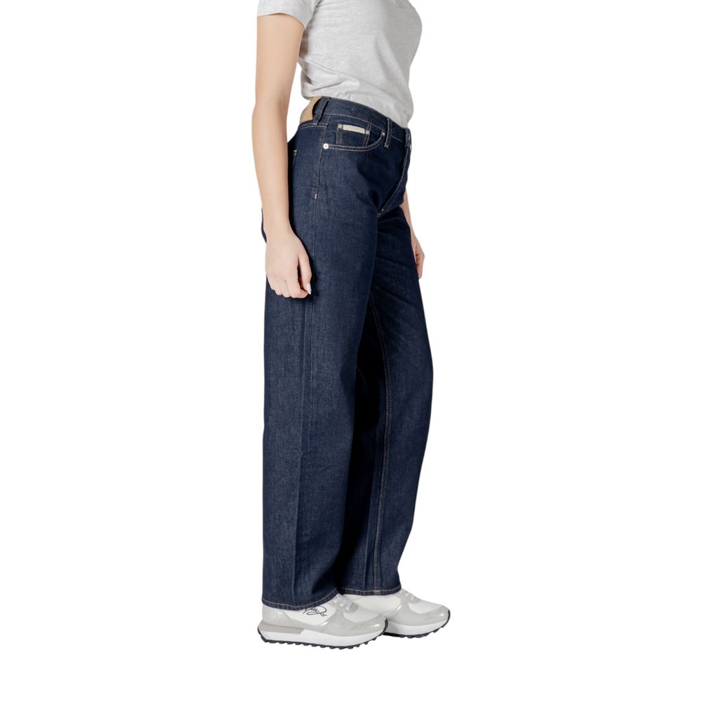 Calvin Klein Jeans Blue Cotton Relaxed Fit Jean Calvin Klein Jeans