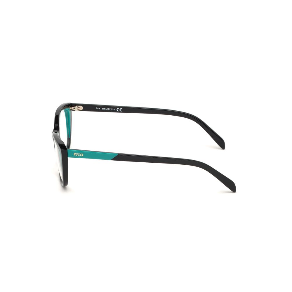 Emilio Pucci Black Acetate Glasses Frames