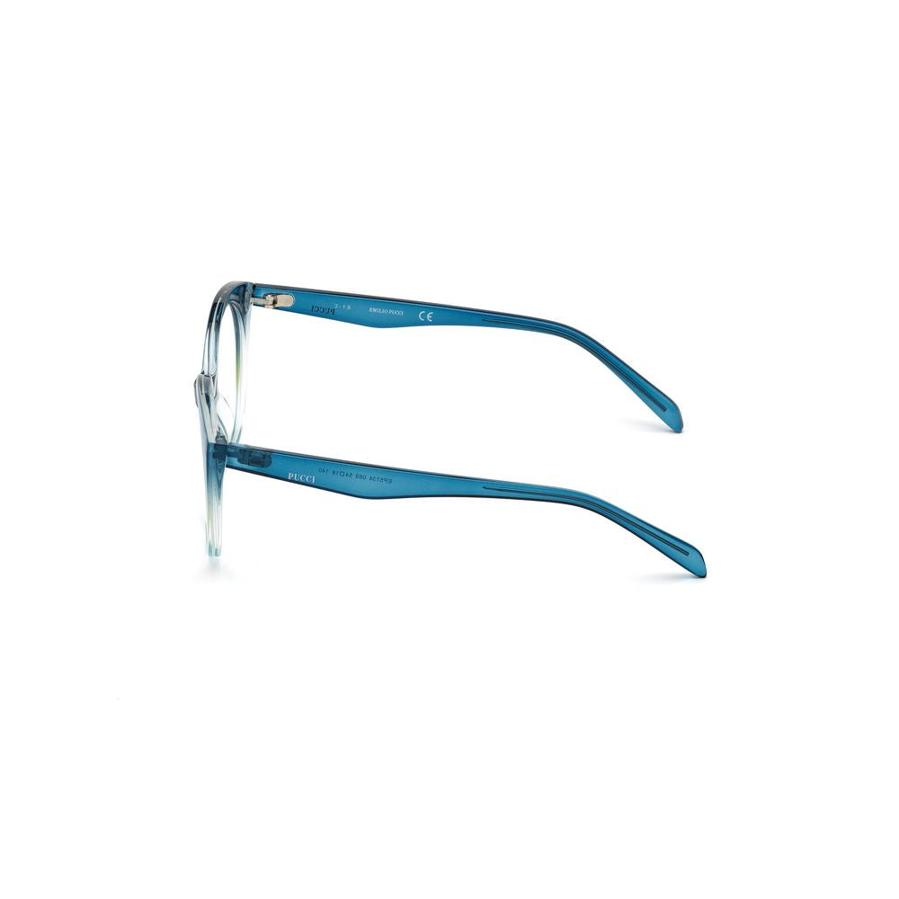 Emilio Pucci Brown Resin Glasses Frames