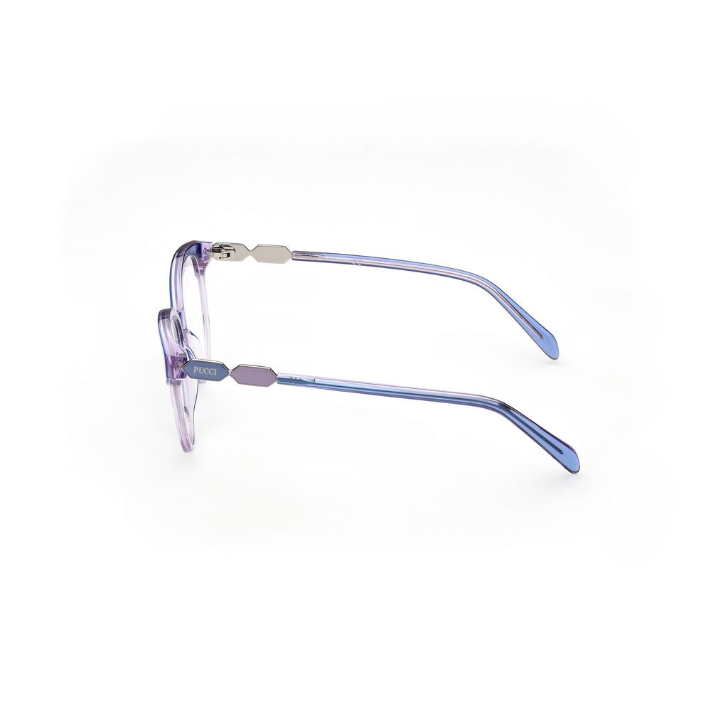 Emilio Pucci Blue Acetate Glasses Frames