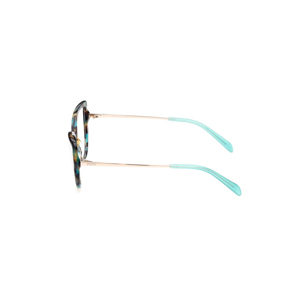 Emilio Pucci Brown Acetate Glasses Frames