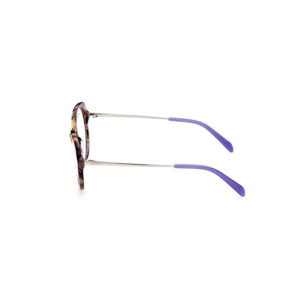 Emilio Pucci Brown Acetate Glasses Frames
