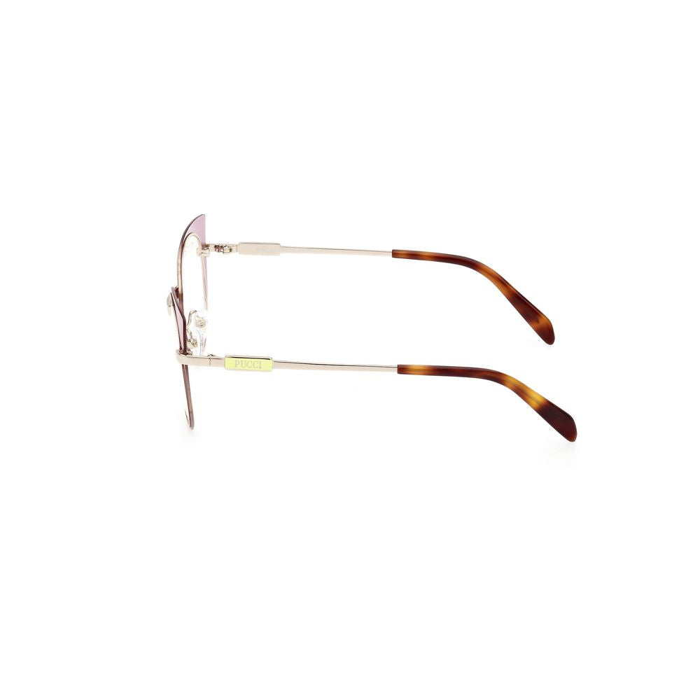Emilio Pucci Purple Metal Glasses Frames