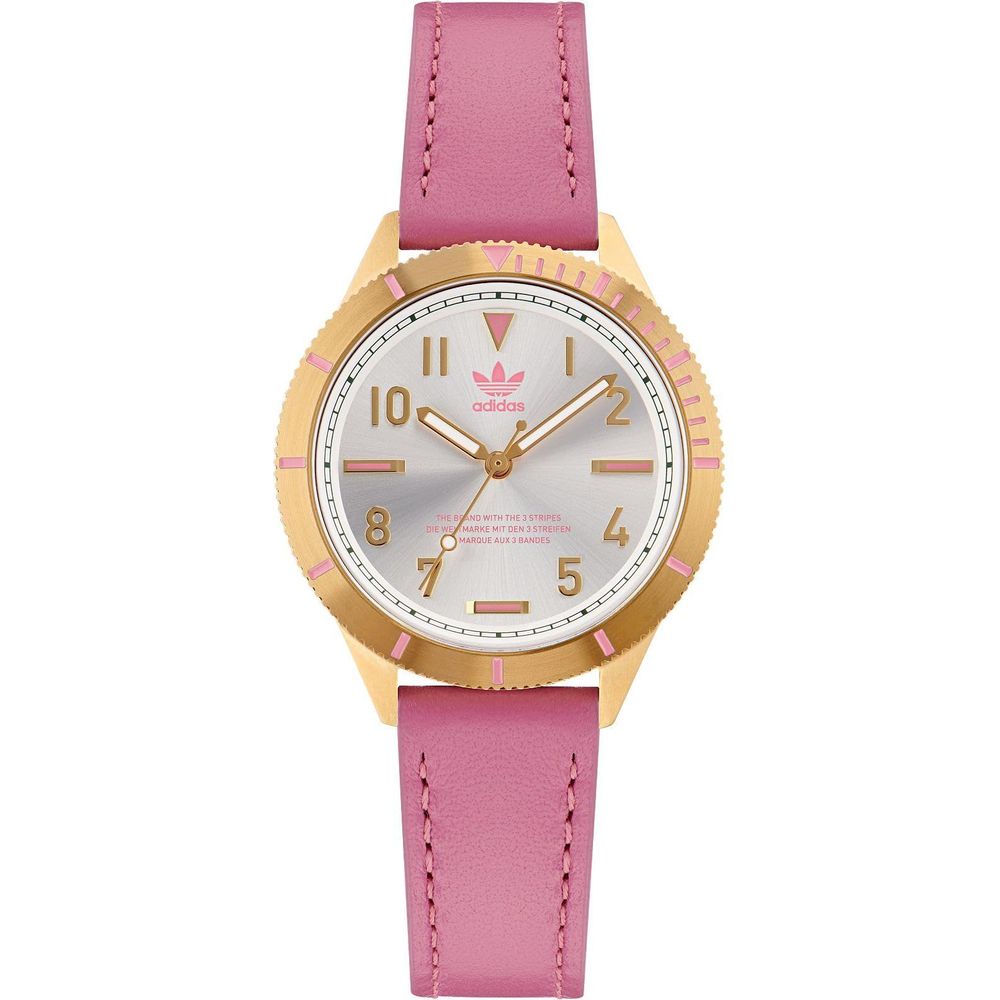 Adidas Multicolor Leather Watch Adidas