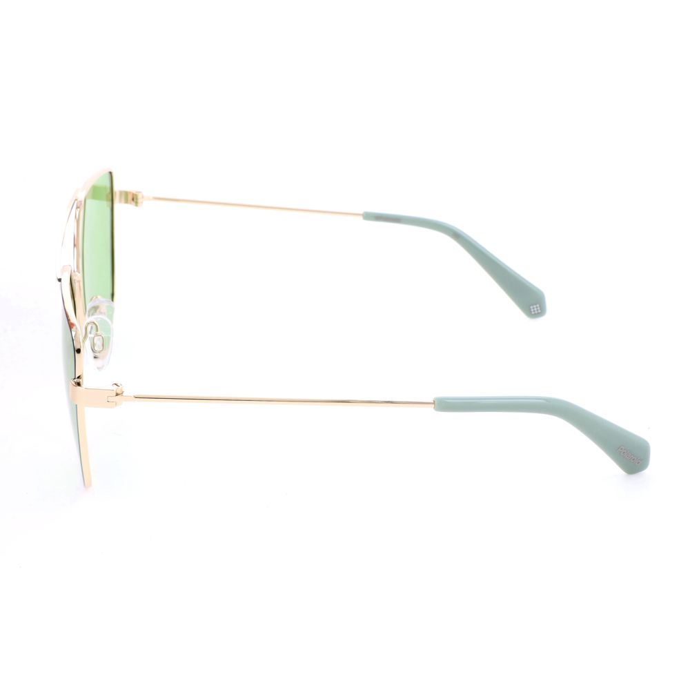Polaroid Gold Metal Sunglasses Polaroid