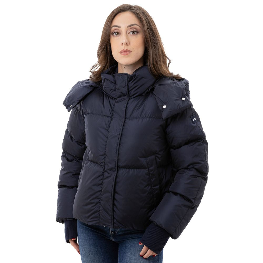 Add Blue Polyamide Jackets & Coat Add