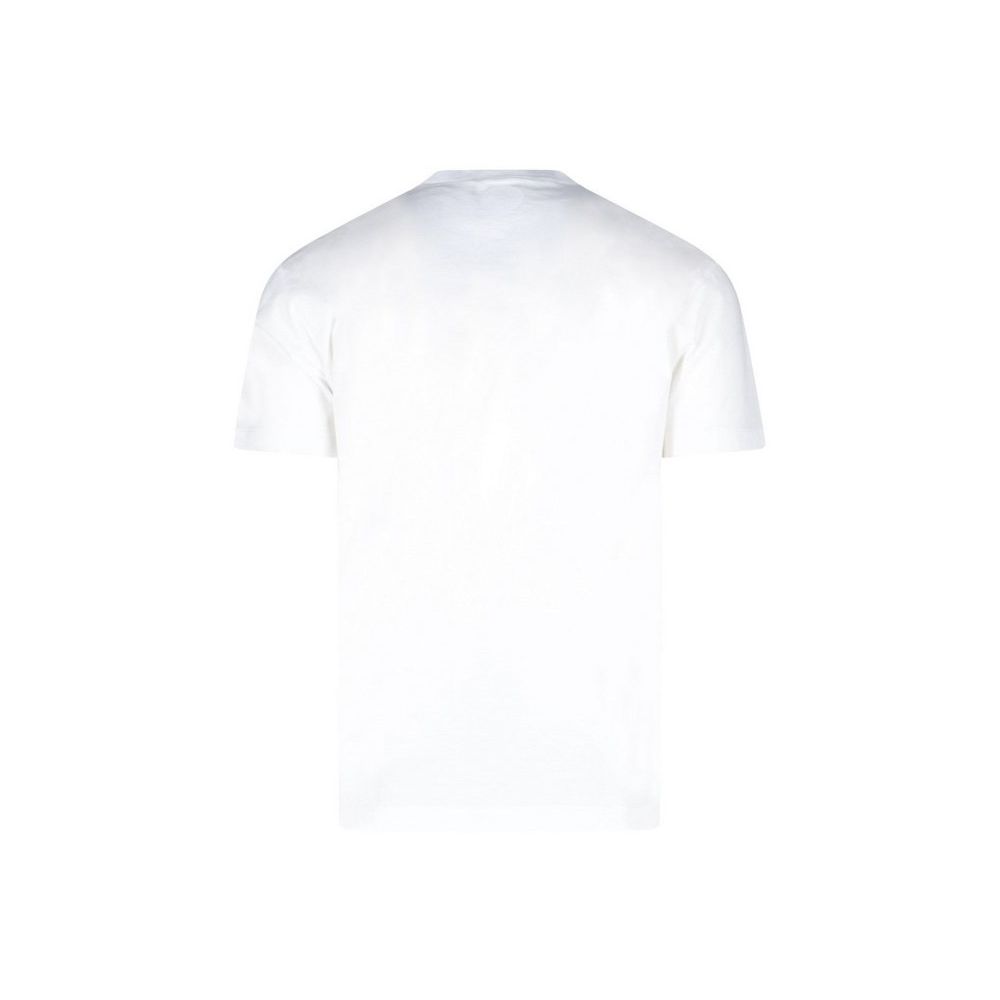 Dsquared² White Cotton T-Shirt Dsquared²