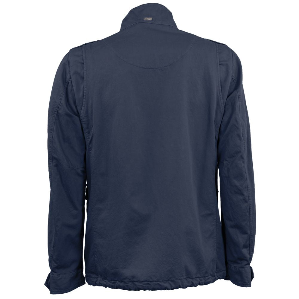 Herno Blue Cotton Jacket Herno