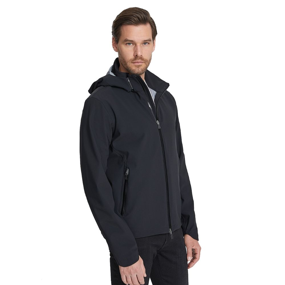 Herno Black Nylon Jacket Herno