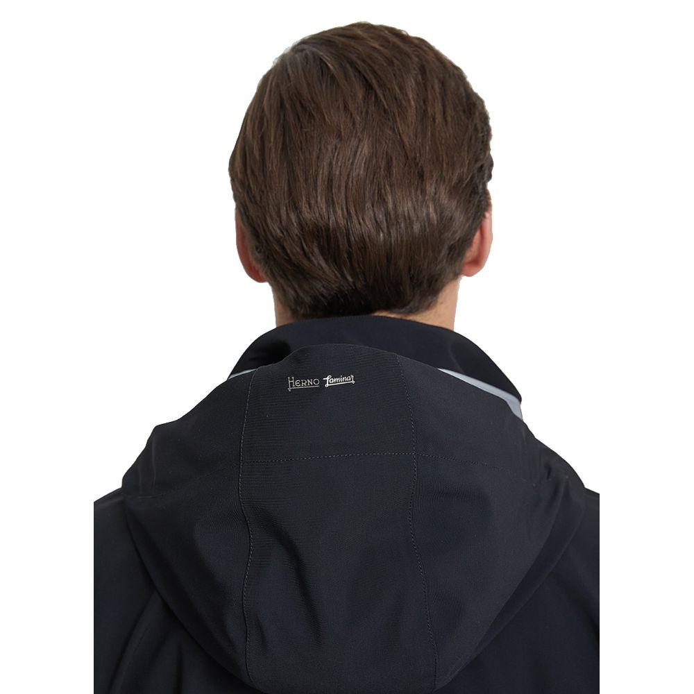 Herno Black Nylon Jacket Herno