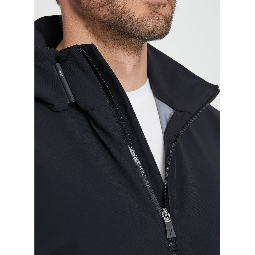 Herno Black Nylon Jacket Herno