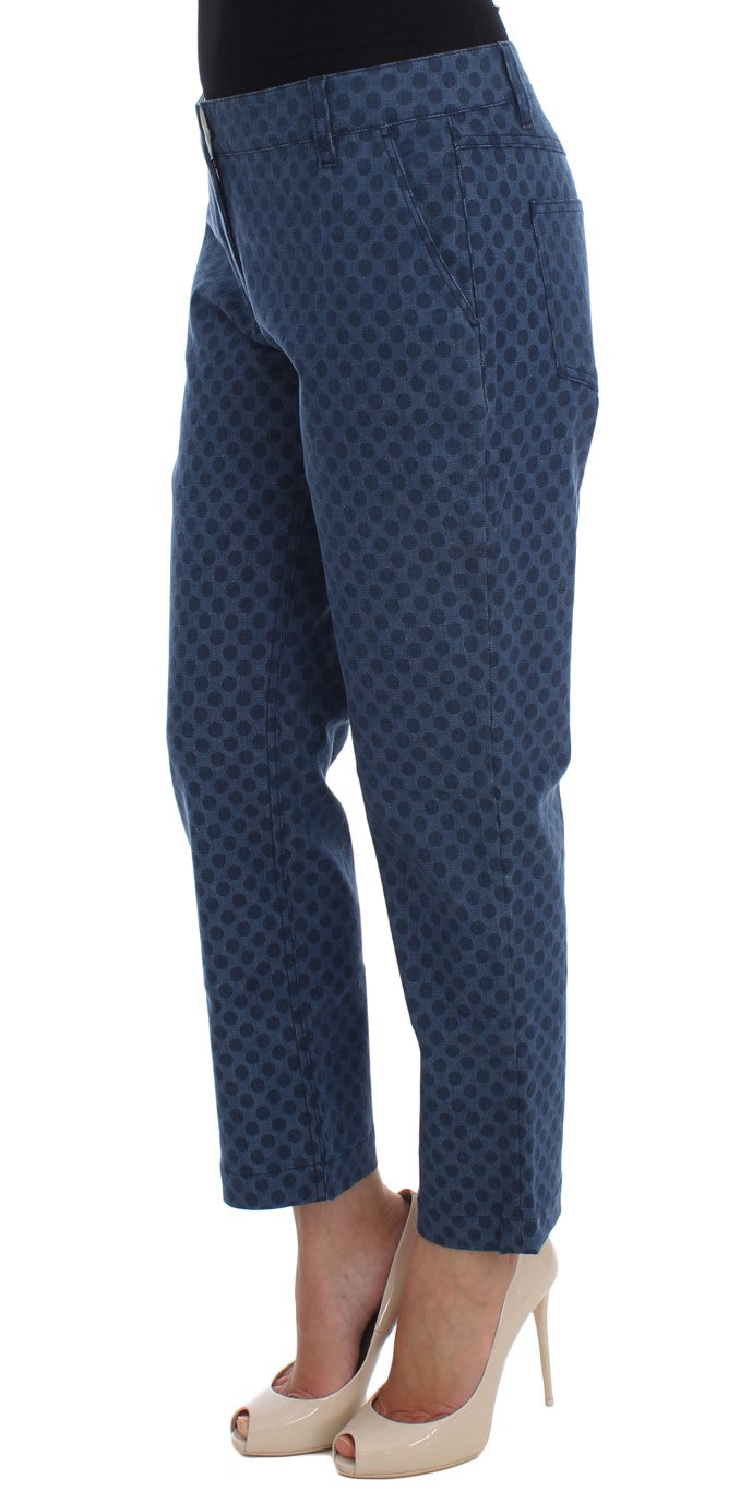Dolce & Gabbana Polka Dotted Stretch Capri Jeans Dolce & Gabbana