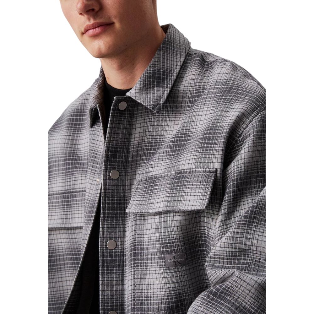 Calvin Klein Jeans White Cotton Shirt Calvin Klein Jeans