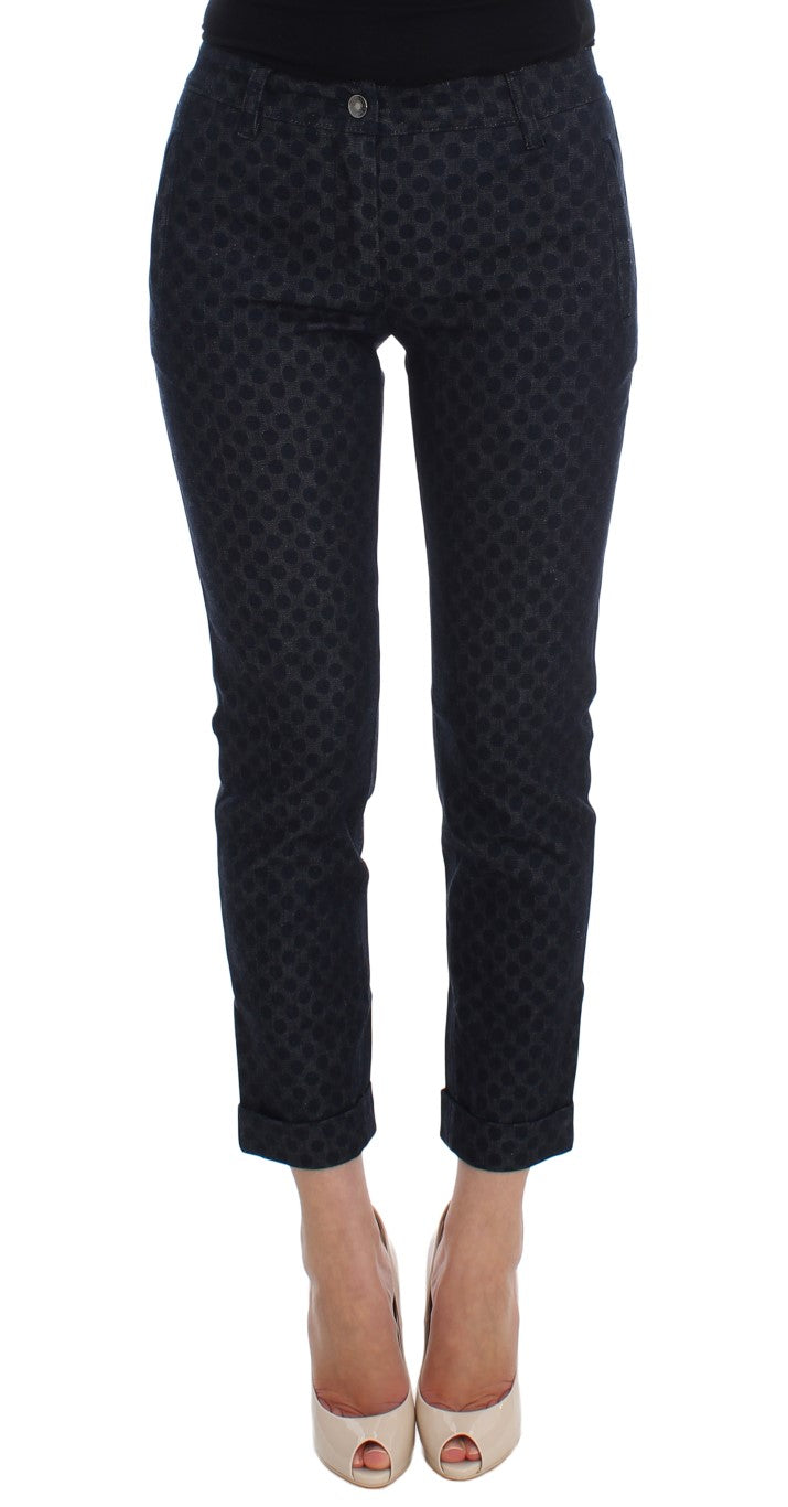Dolce & Gabbana Polka Dotted Slim Capris Jeans Dolce & Gabbana
